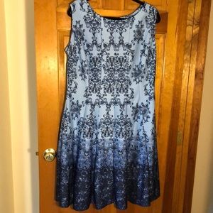 Dressbarn Fit And Flare Dress